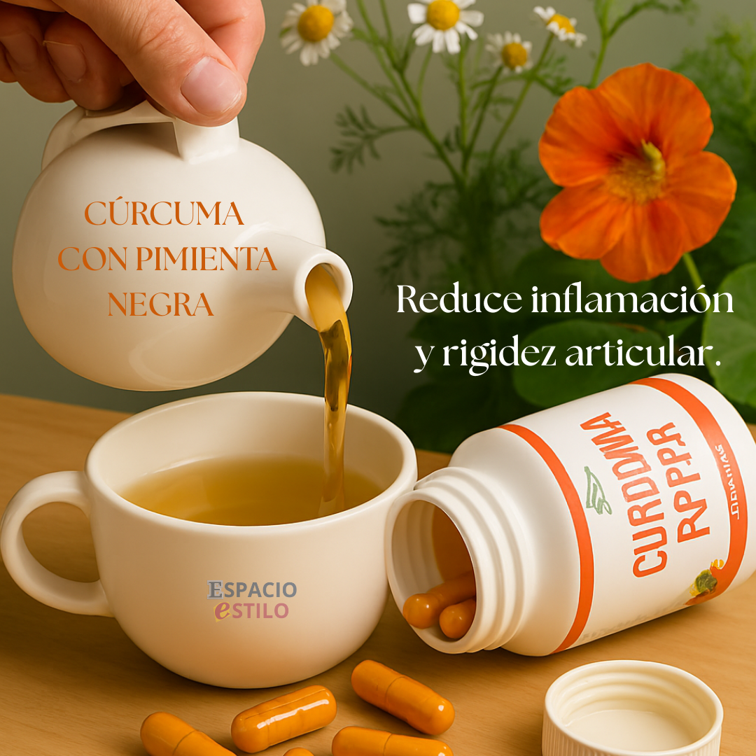CÚRCUMA MÁS PIMIENTA NEGRA Econaturales®