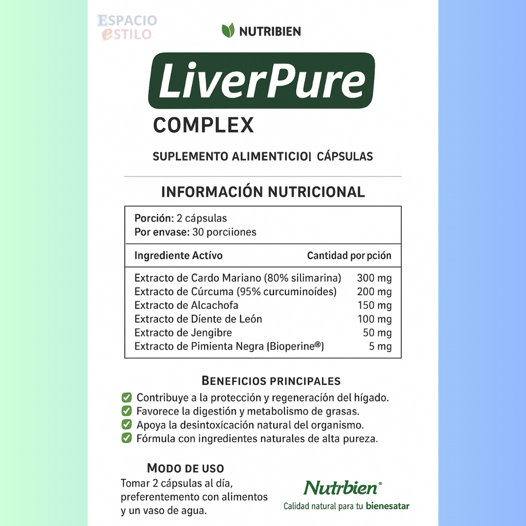 HIGADO GRASO LIVER PURE COMPLEX®