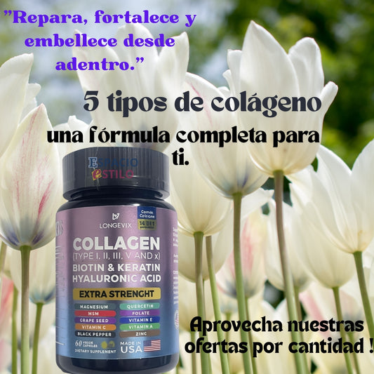 Cápsulas de Colágeno LONGEVIX®