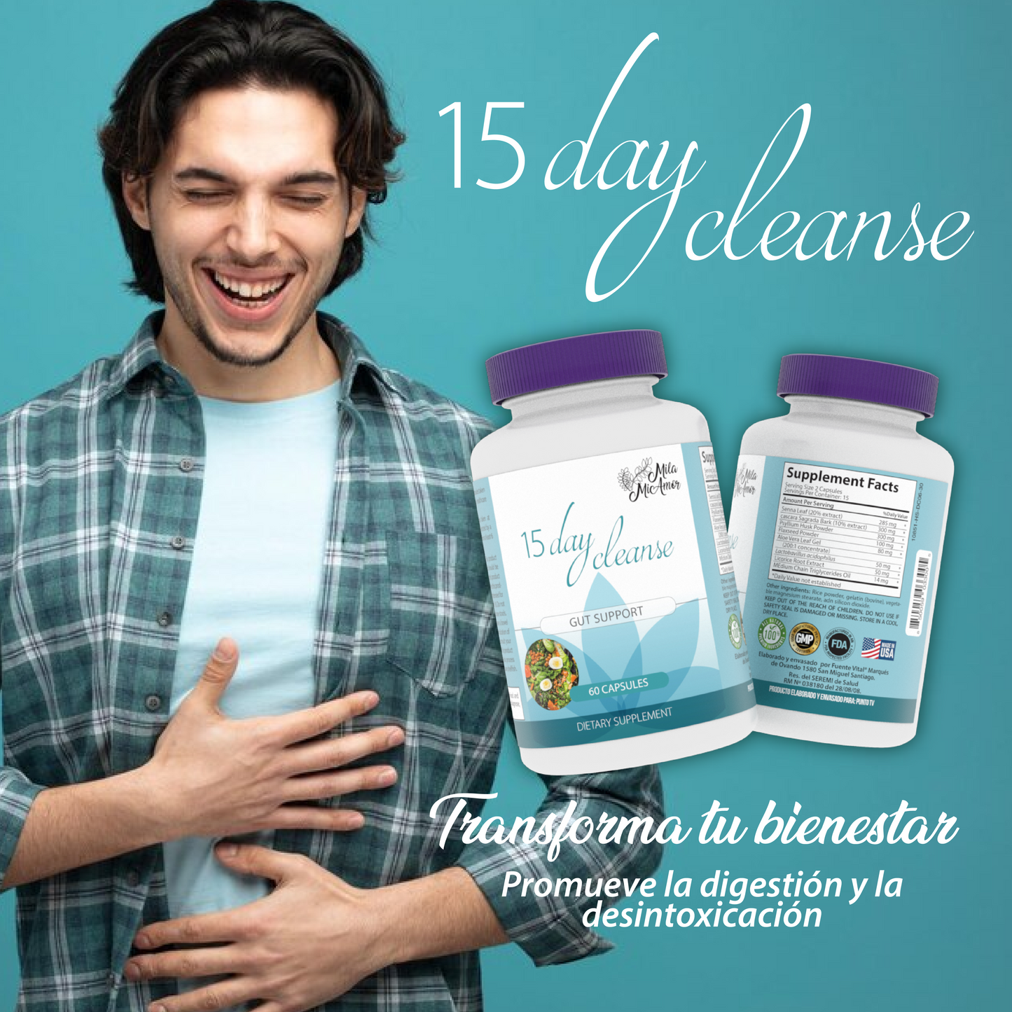 MILA® Desintoxicacion en 15 dias