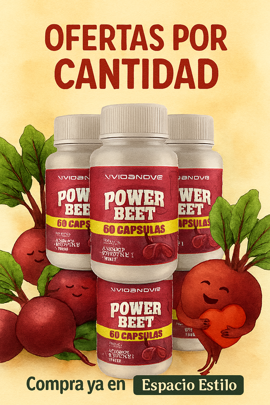 🌱 Power Beet BETARRAGA 1000mg