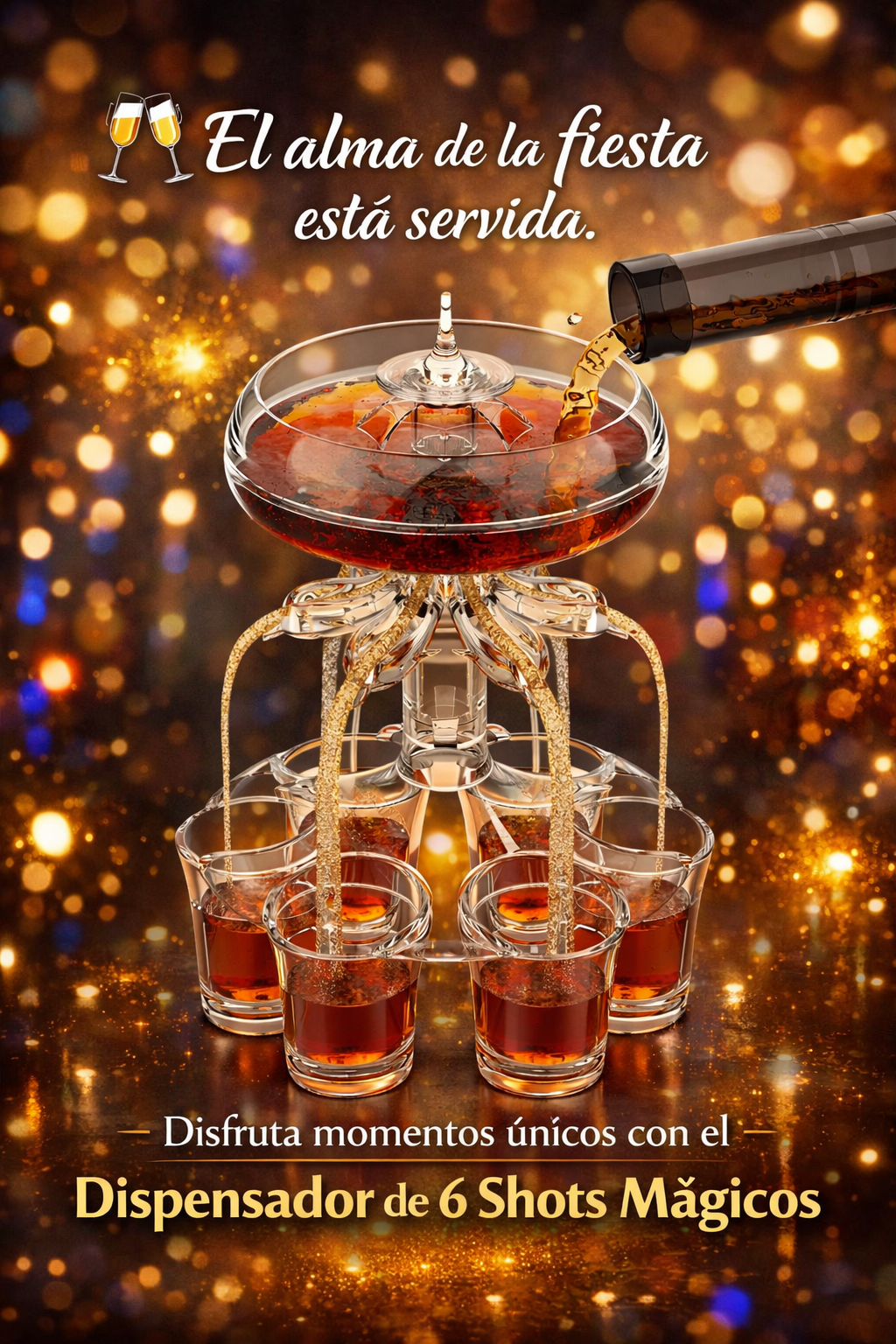 DISPENSADOR 6 SHOTS !
