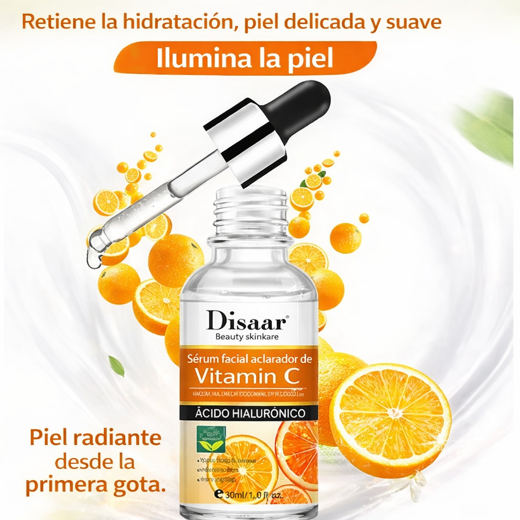 Serum Vitamina C + Ácido Hialuronico DISAAR