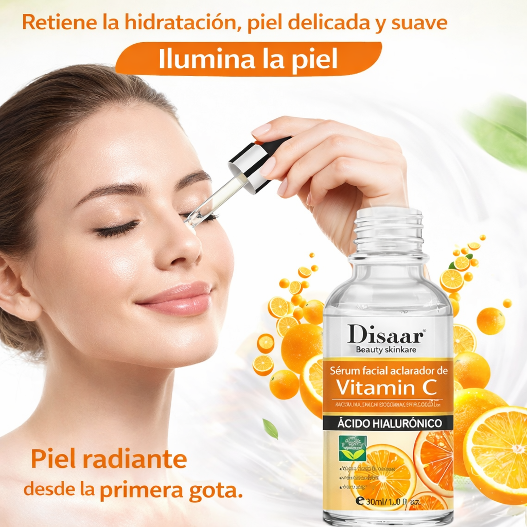 Serum Vitamina C + Ácido Hialuronico DISAAR