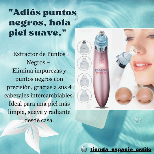 Extractor de puntos negros 4 cabezales