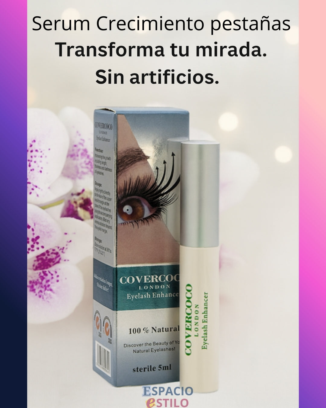 Serum Crecimiento de Pestañas Covercoco London Original