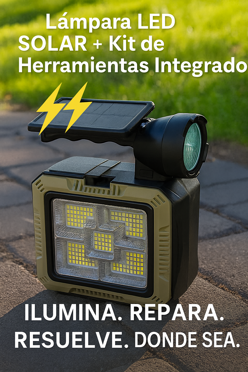 💡🔧KIT MAESTRO LINTERNA + HERRAMIENTAS🔧💡