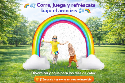 ARCOIRIS ROCIADOR INFLABLE