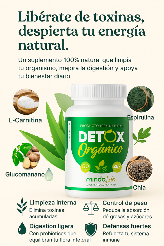 DETOX ORGANICO MindaLife®