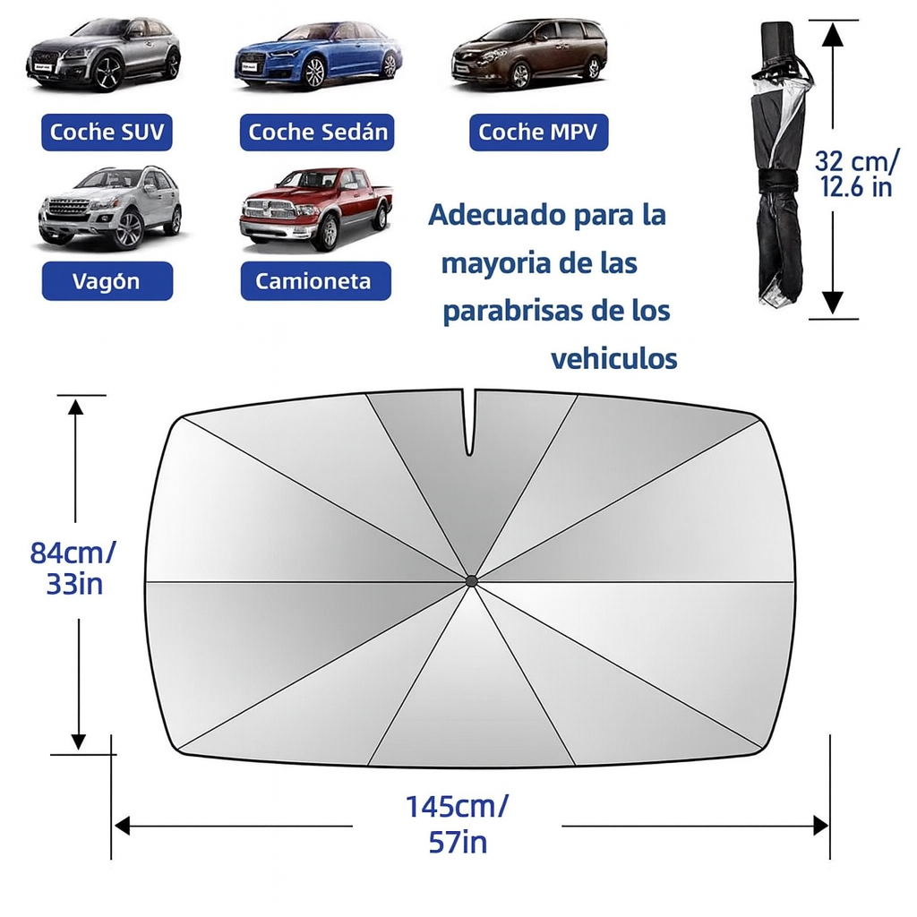 QUITASOL PARABRISAS