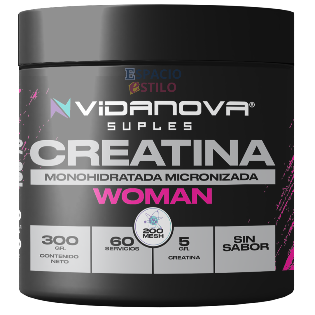 Creatina WOMAN Monohidratada VIDANOVA® 300g