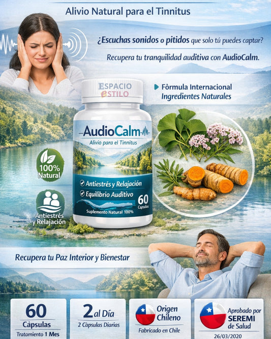 AudioCalm® Suplemento para el Tinnitus