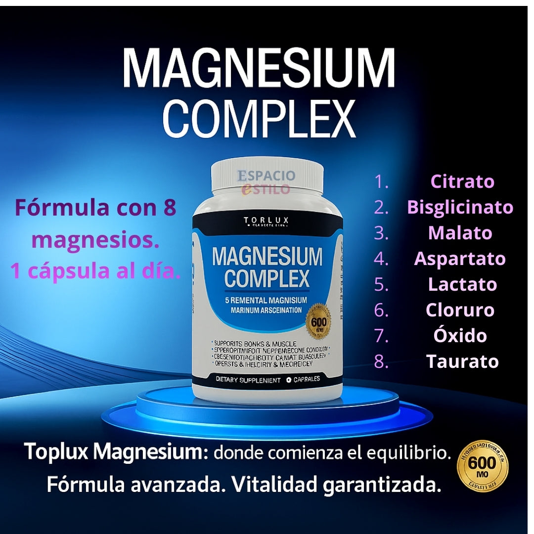 MAGNESIO COMPLEX 600MG