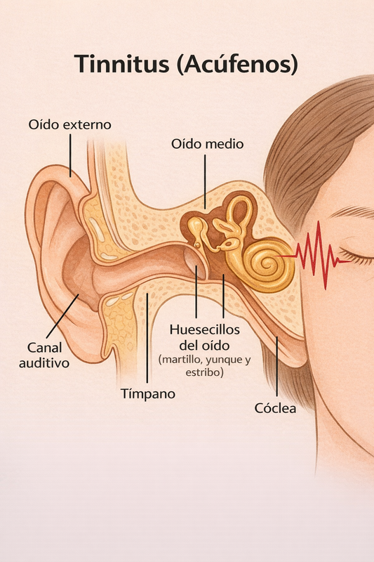 AudioCalm® Suplemento para el Tinnitus