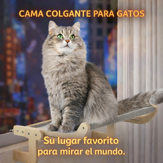 CAMA COLGANTE PARA GATITOS