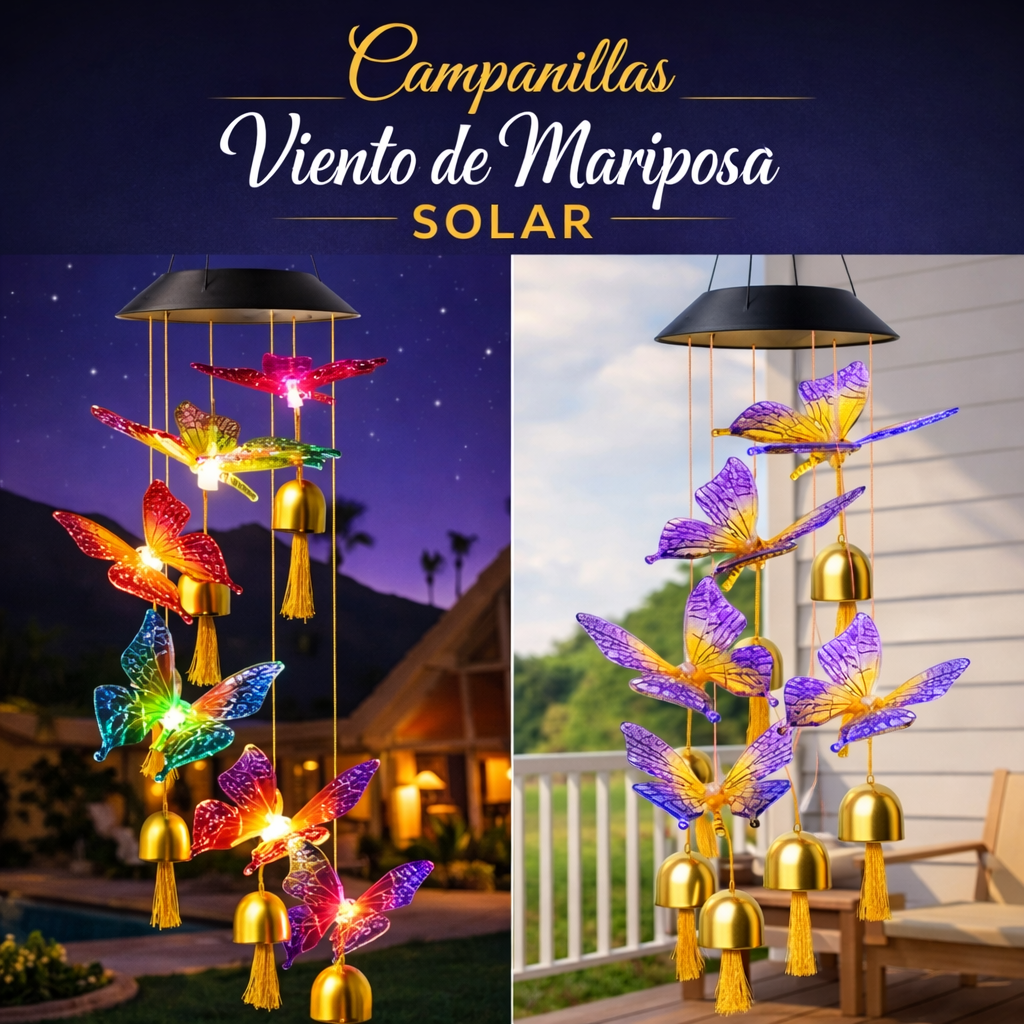 Campanillas Viento de Mariposa SOLAR