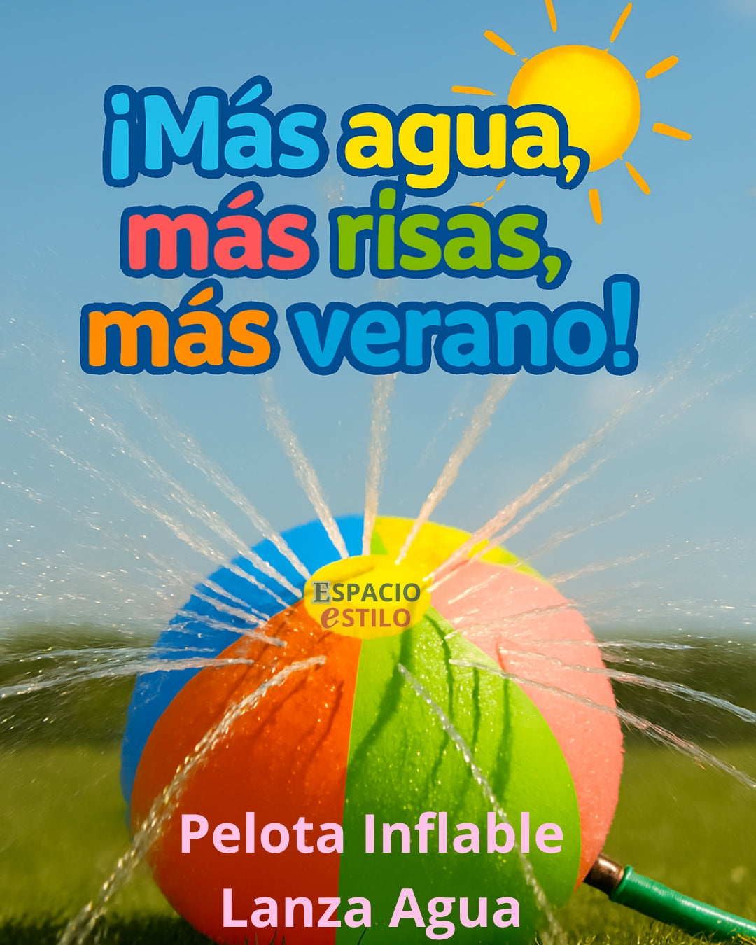 PELOTA LANZA AGUA
