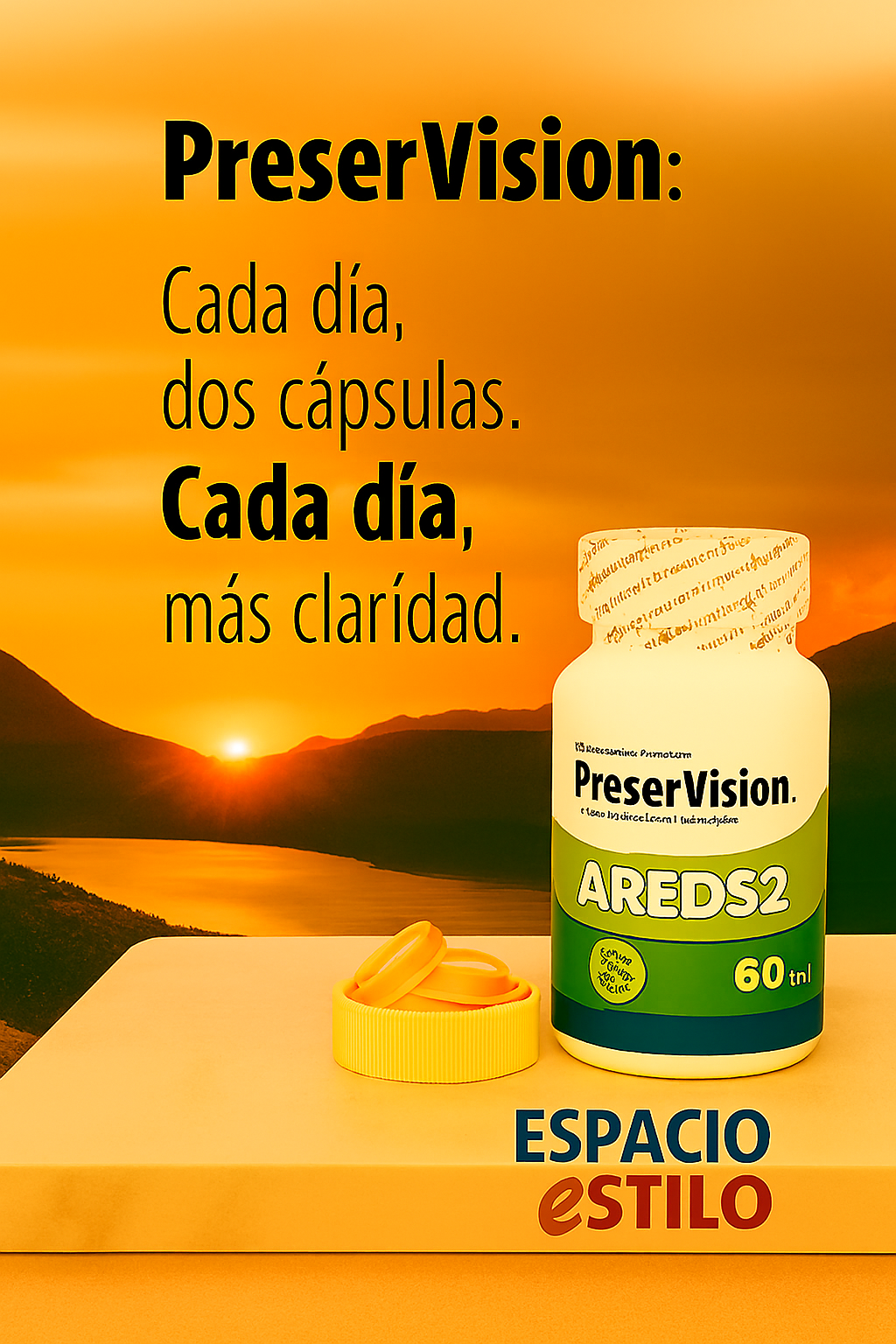 Suplemento para la salud de la vision PRESERVISION AREDS 2®