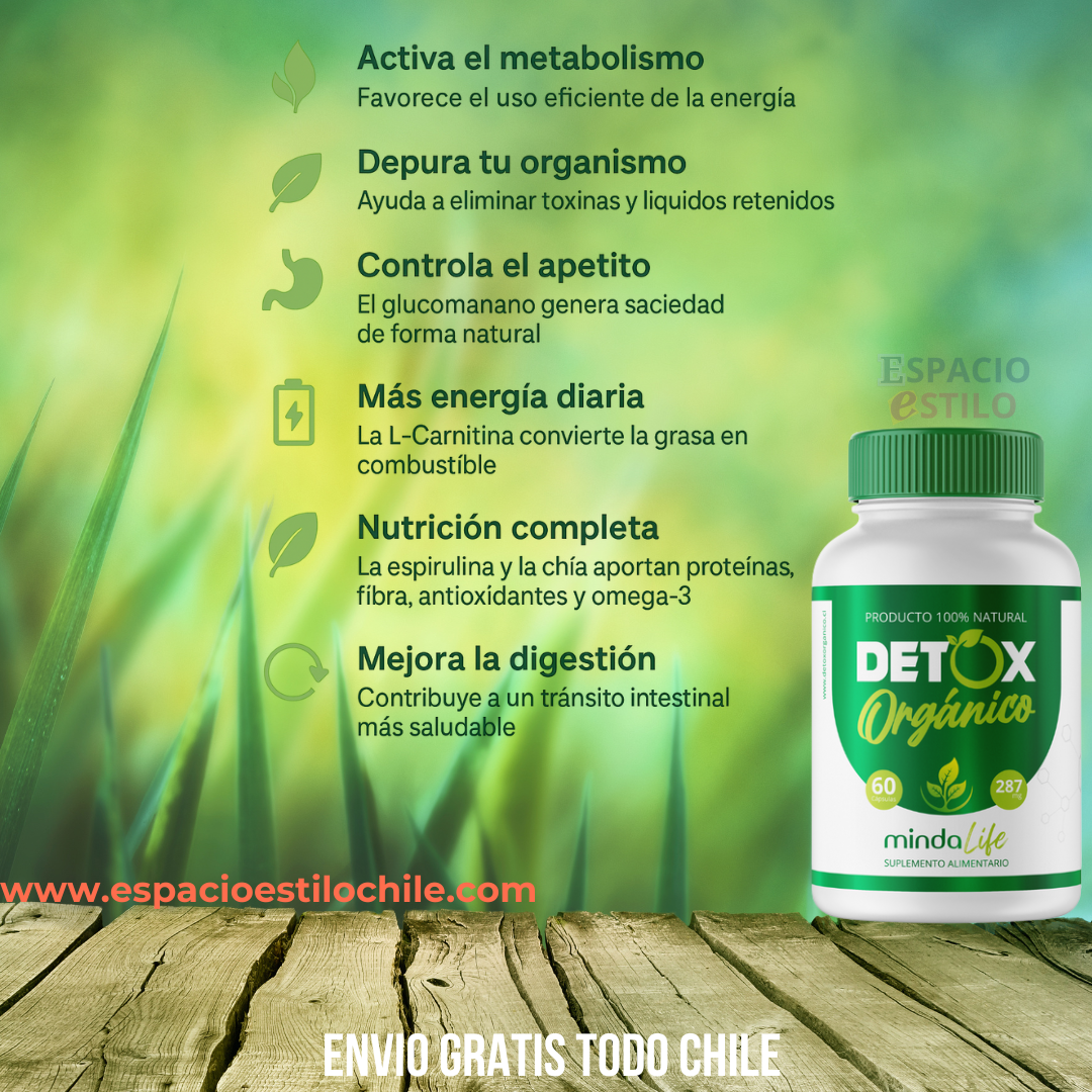 DETOX ORGANICO MindaLife®