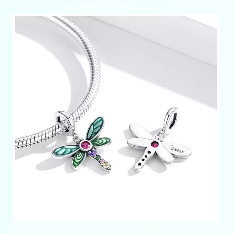 Charm Dije Plata 925 Libelula