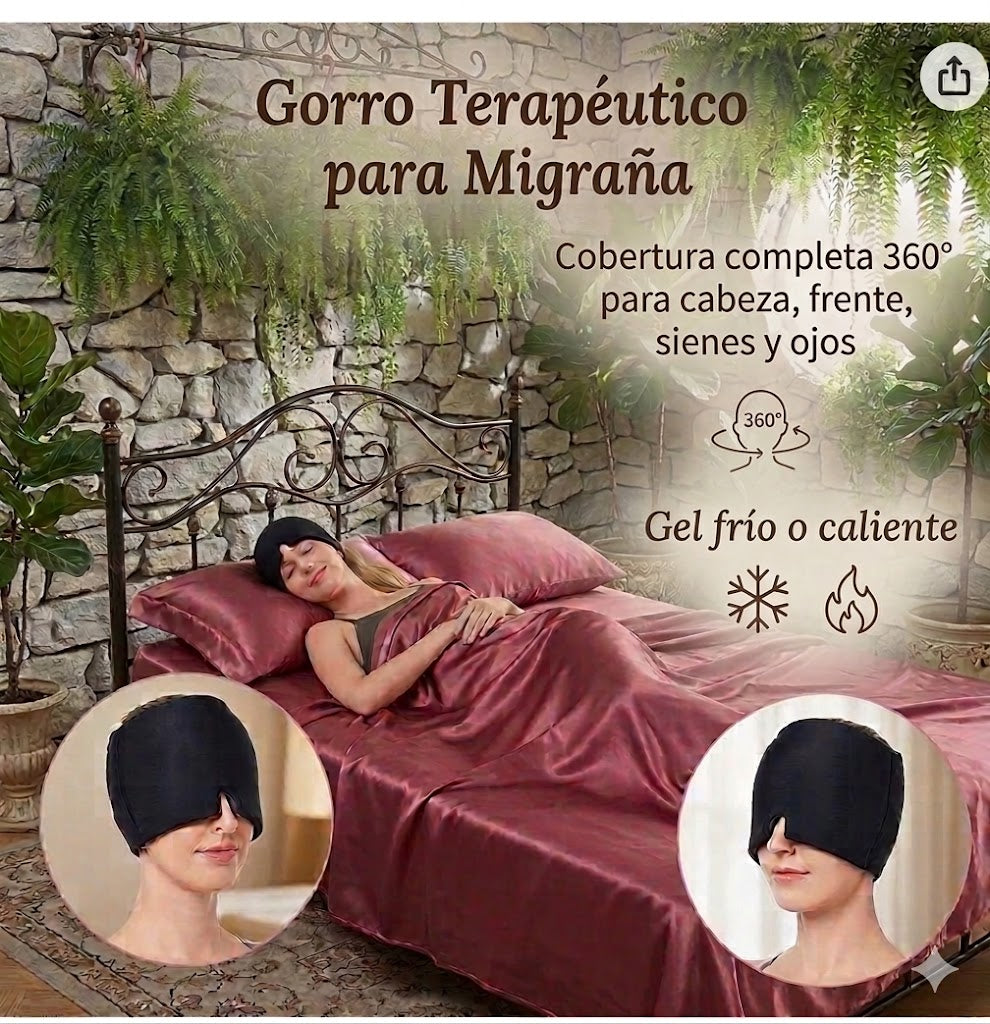 GORRO GEL : dolor de cabeza