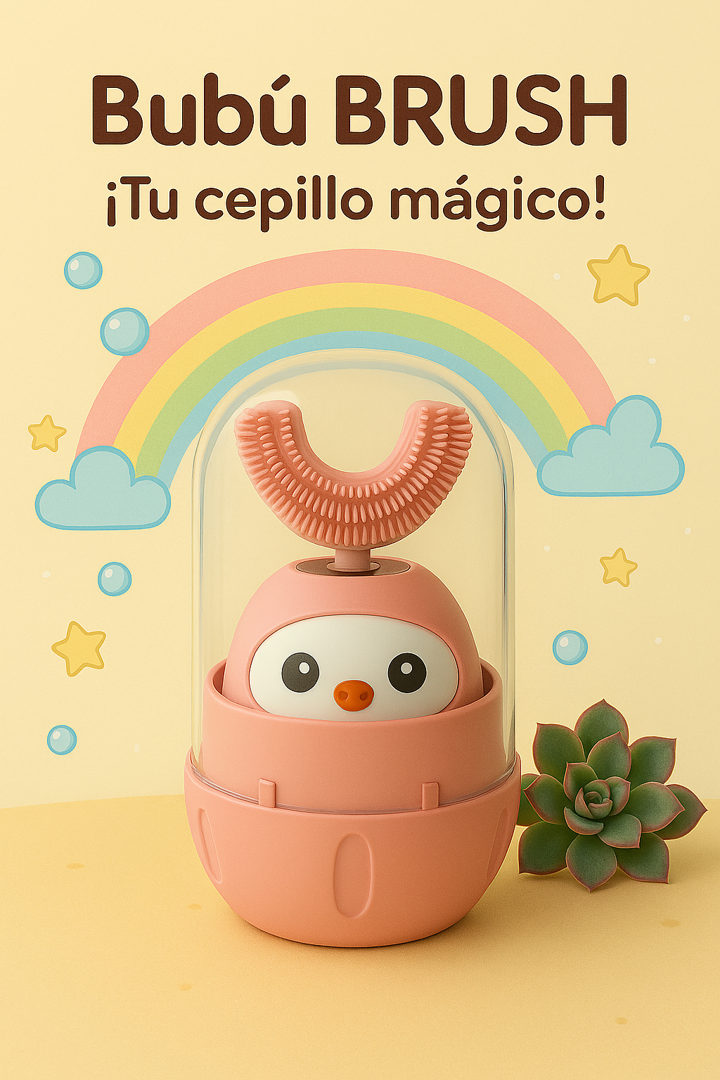 🩷🦷 Bubú Brush Cepillo eléctrico