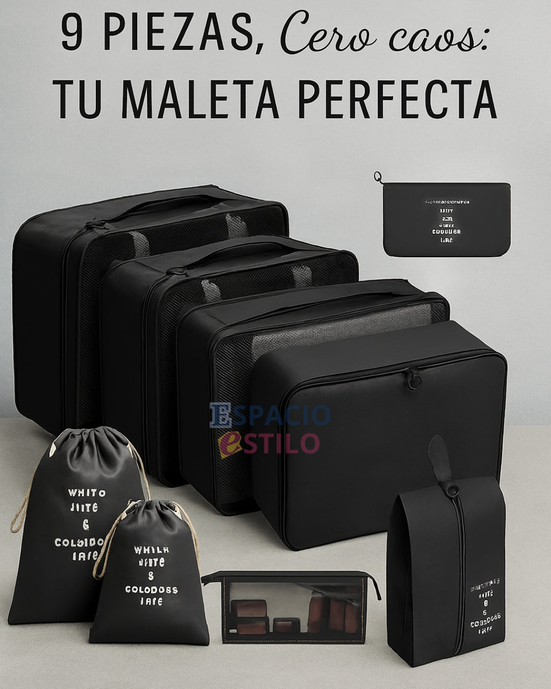 ORGANIZADOR INTERIOR DE MALETAS