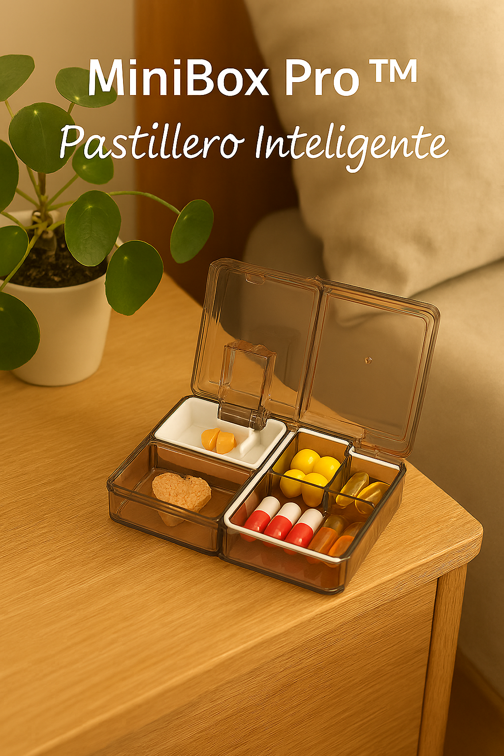 MiniBox Pro™ – Pastillero Inteligente