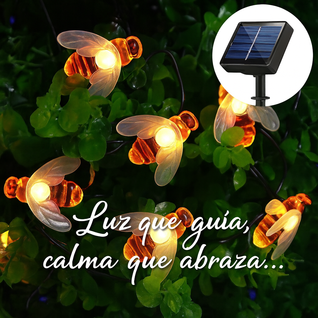 LUZ SOLAR ABEJAS