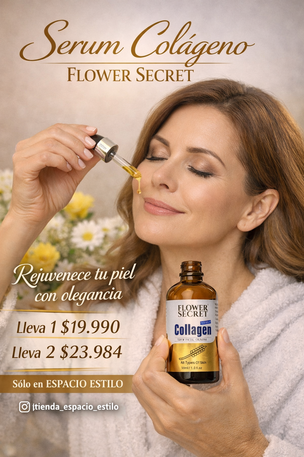 SERUM COLÁGENO FLOWER SECRET