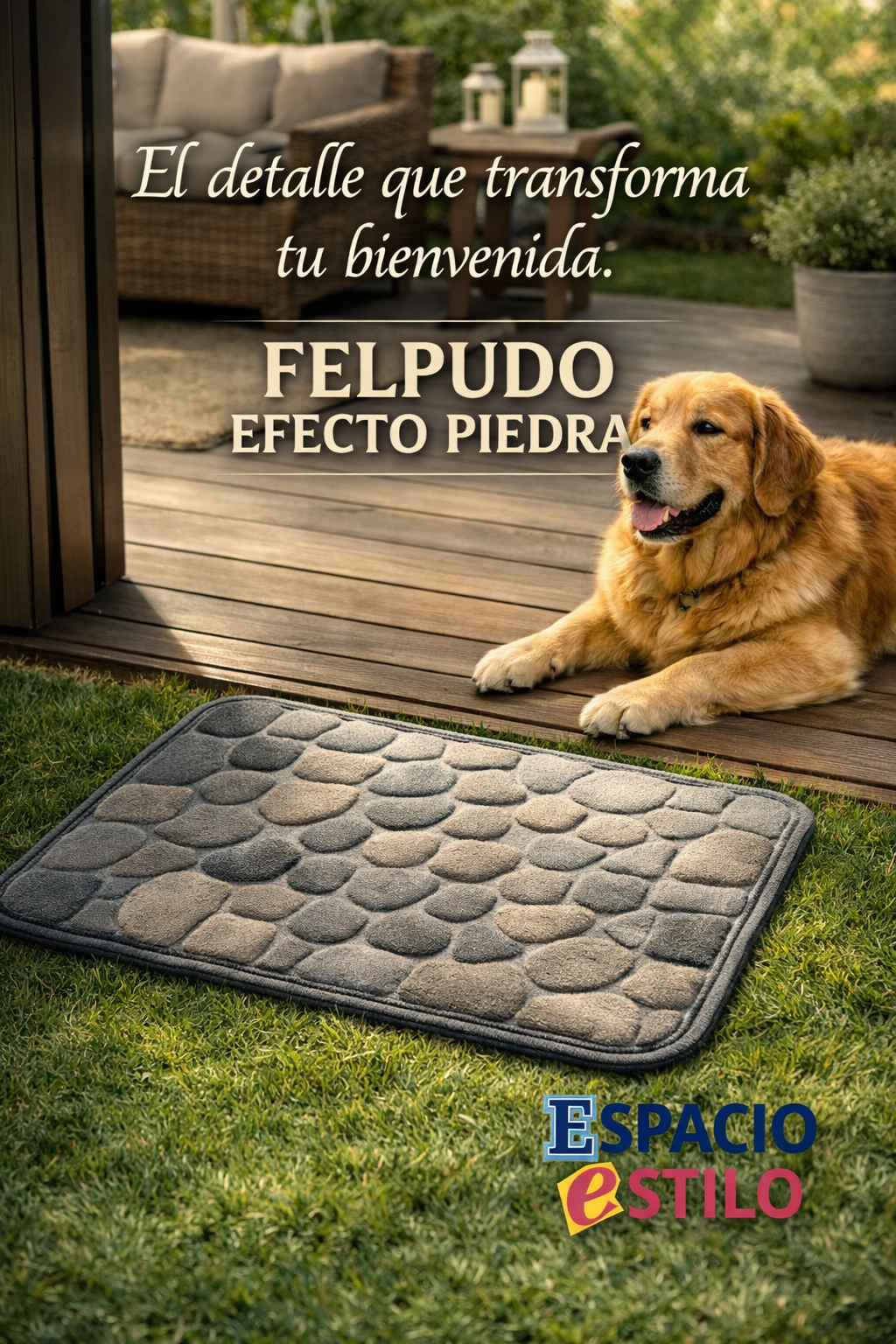 FELPUDO EFECTO PIEDRA