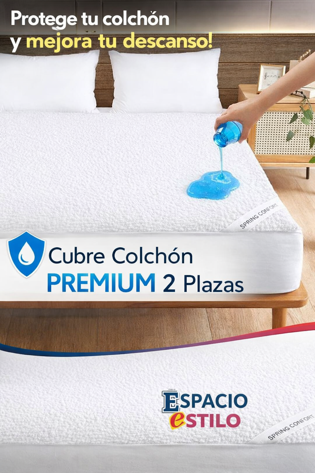 Cubrecolchón PREMIUM Impermeable