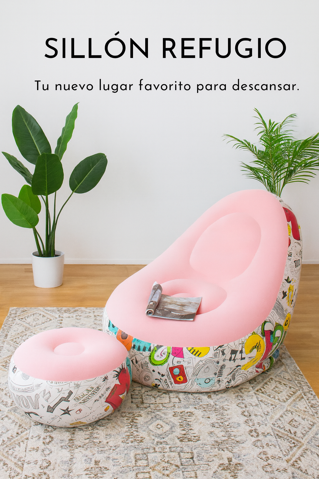 Sillón Refugio “Tu nuevo lugar favorito para descansar.”