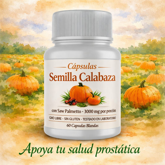 Cápsulas aceite de Calabaza Vidanova