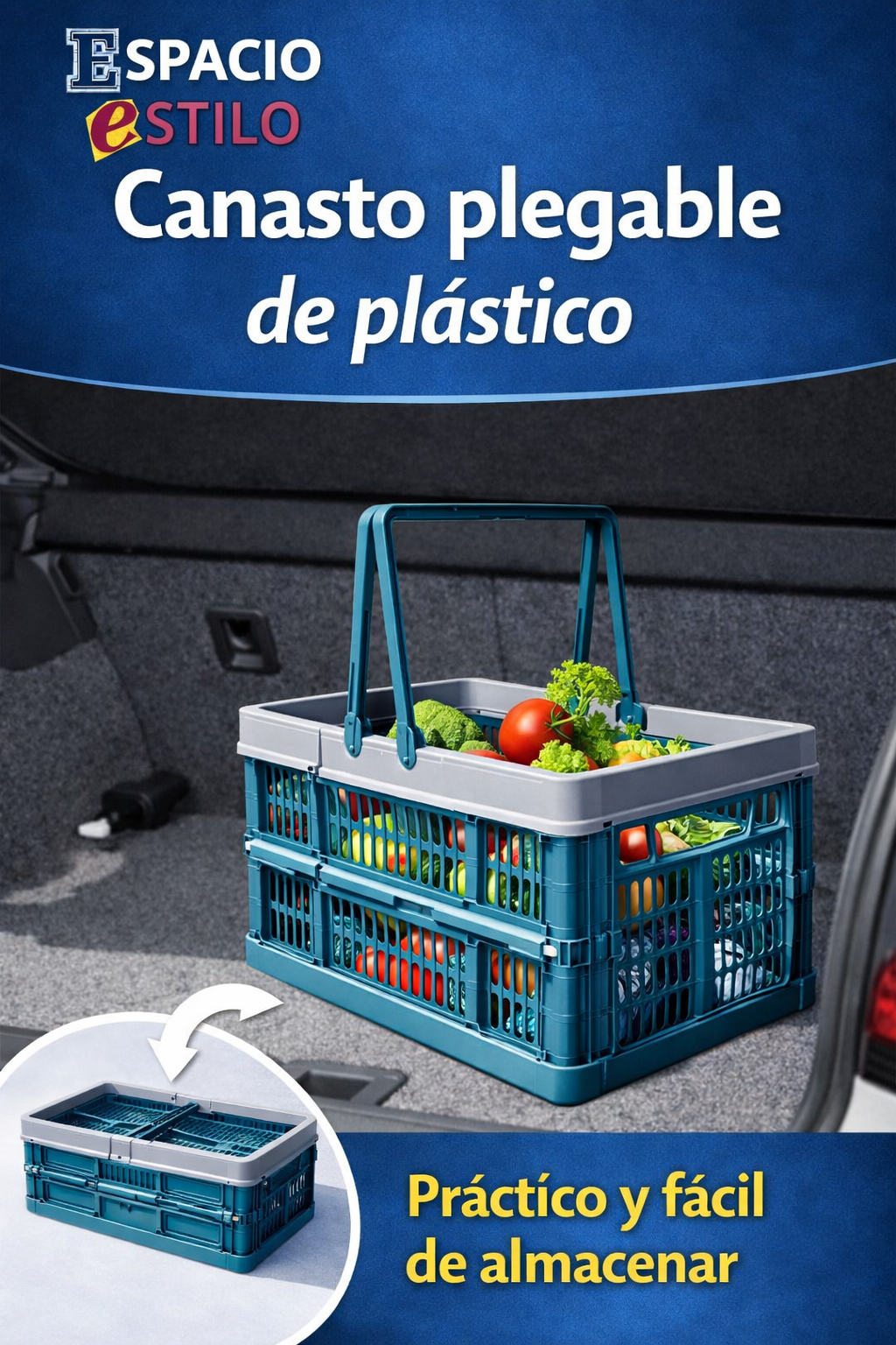 CANASTO PLEGABLE