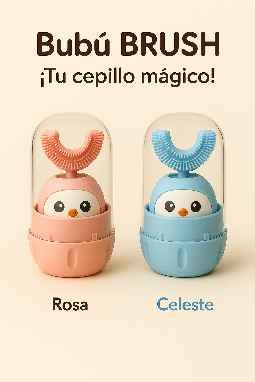 🩷🦷 Bubú Brush Cepillo eléctrico