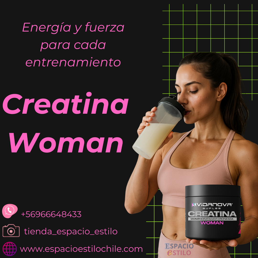 Creatina WOMAN Monohidratada VIDANOVA® 300g